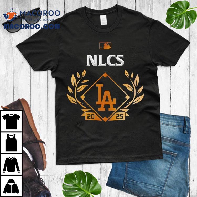 Los Angeles Dodgers 2025 Nlcs Champions Black Shirt