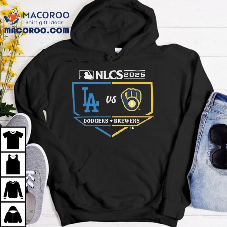 Los Angeles Dodgers Vs Milwaukee Brewers Nlcs 2025 Mlb Shirt