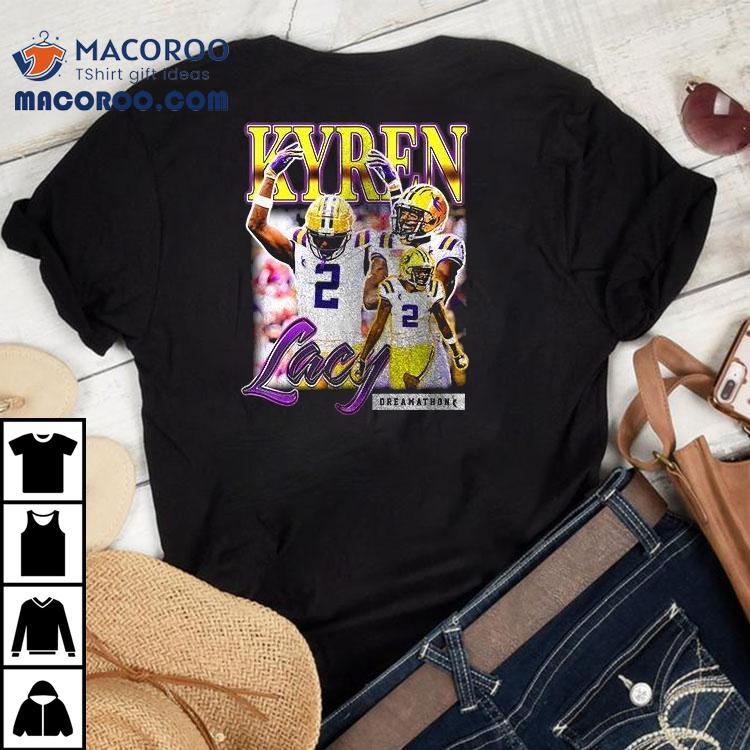Lsu Tigers Kyren Lacy Bayou Dreams Graphic Shirt