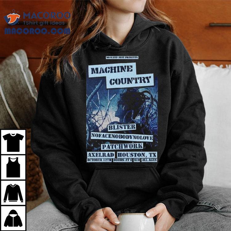 Machine Country October 12 2025 Houston Texas Shirt