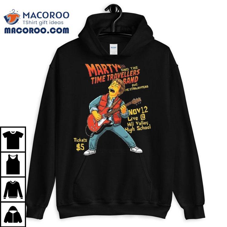 Marty And The Time Travellers Band Shirt