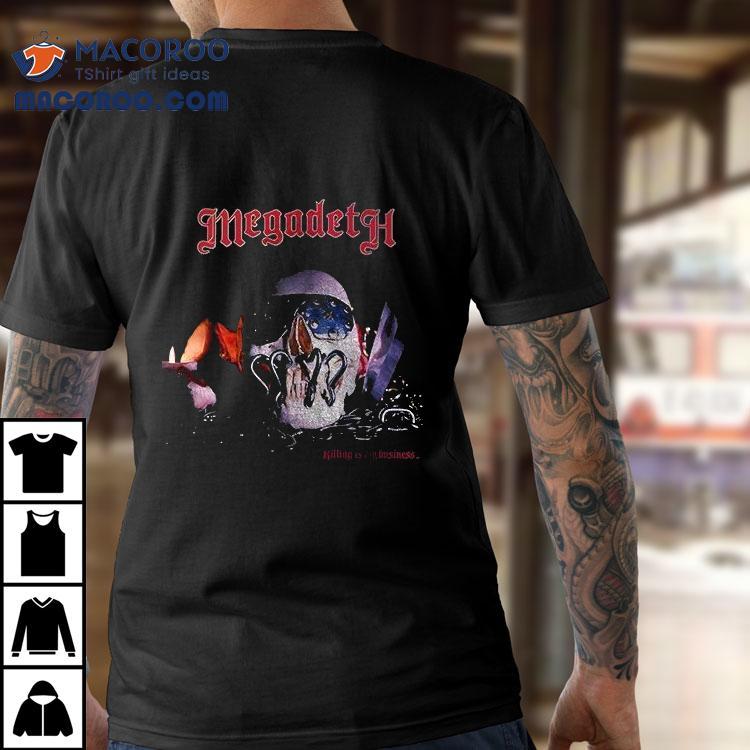 Megadeth Killing Is My Business And Business Is Good Roster Shirt
