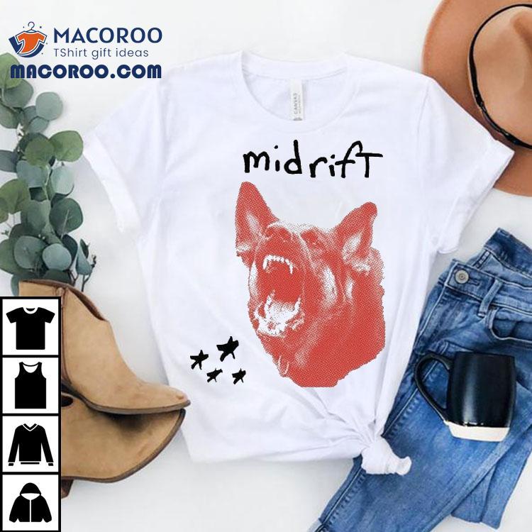Midrift Angry Dog Star Shirt