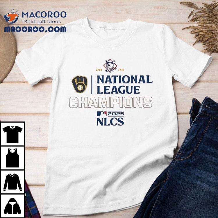 Milwaukee Brewers 2025 National League Champions Shirt