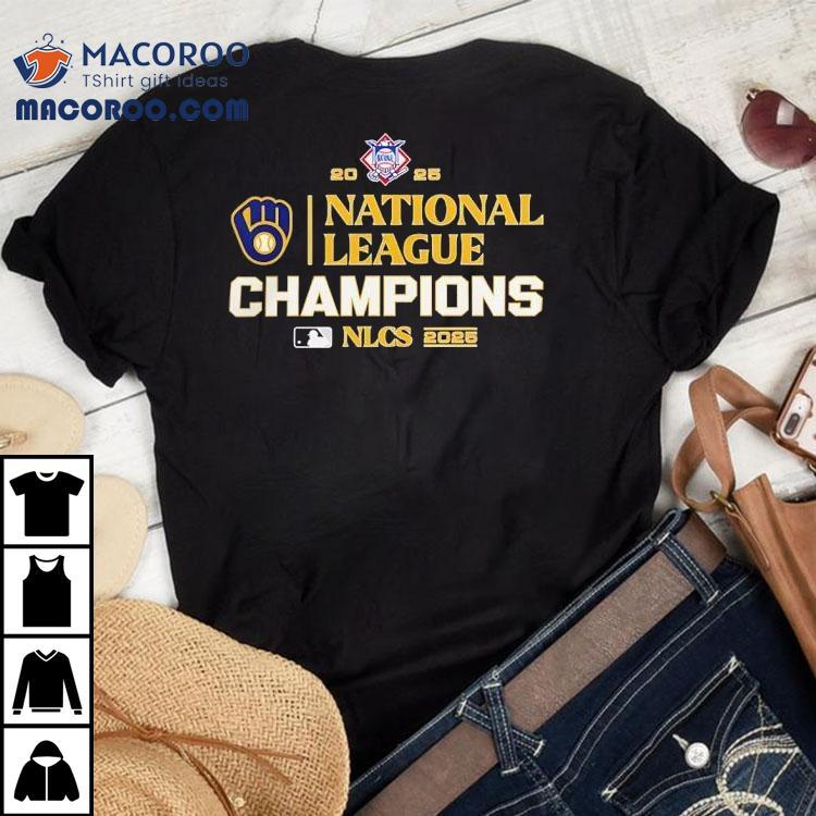 Milwaukee Brewers Mlb 2025 Nlcs National League Champions Shirt