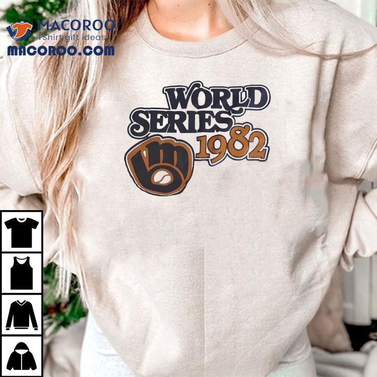 Milwaukee Brewers World Series 1982 Vintage Shirt