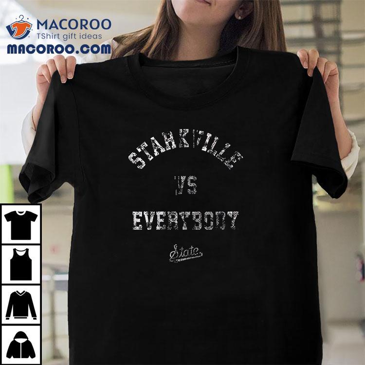 Mississippi State Bulldogs Starkville Vs Everybody Logo Shirt