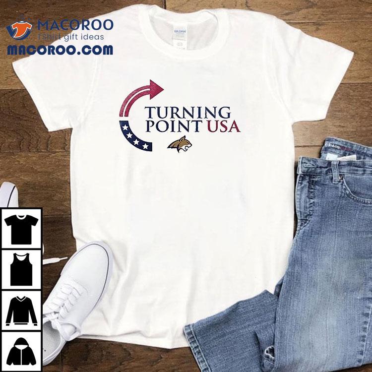 Montana State X Charlie Kirk Turning Point Usa Shirt