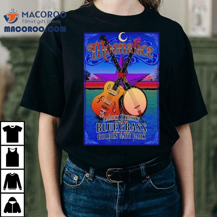 Moonalice Hardly Strictly Bluegrass Golden Gate Park San Francisco Ca 2025 Shirt