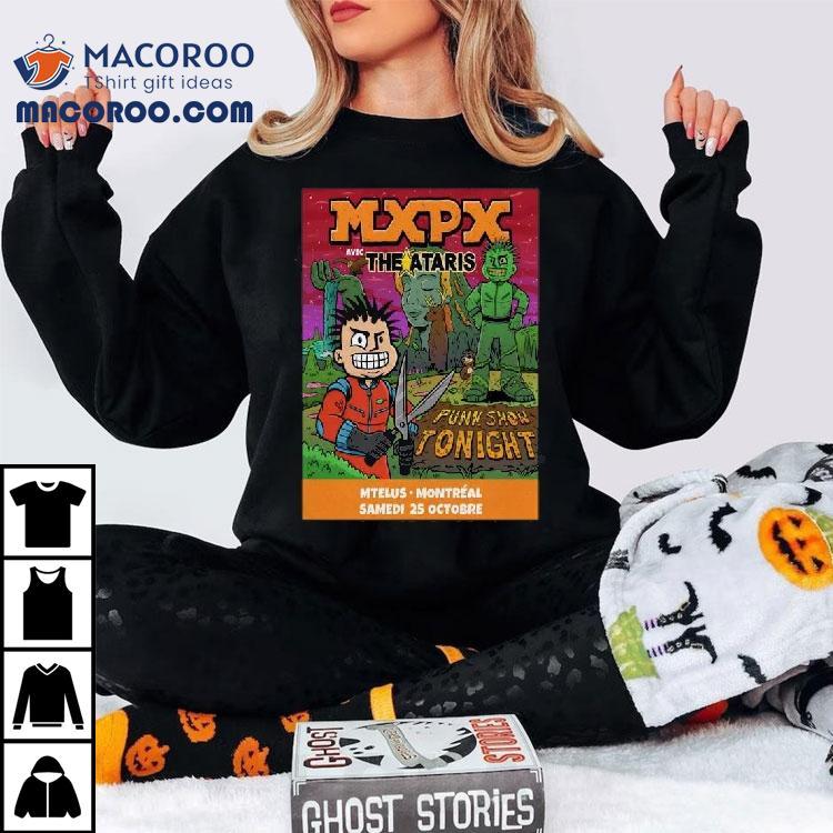 Mxpx October 25 2025 Mtelus In Montreal Shirt