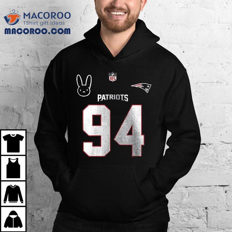 New England Patriots X Bad Bunny Super Bowl 2026 Football Benito 94 Shirt