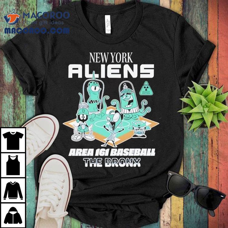 New York Aliens Area 161 Baseball The Bronx Shirt