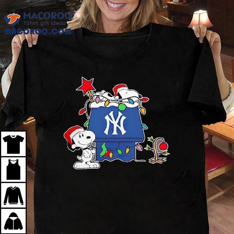 New York Yankees Snoopy Christmas Holiday Shirt