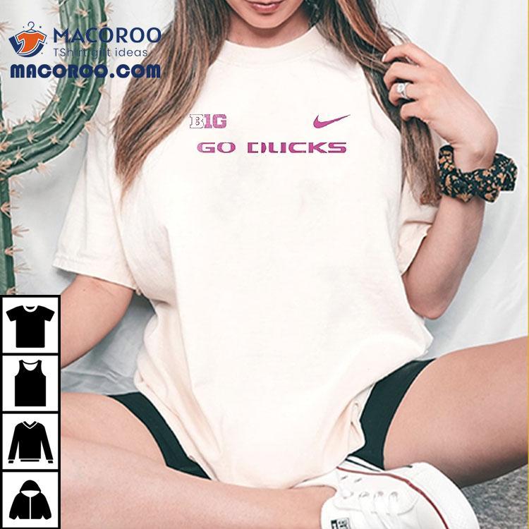 Oregon Ducks Breast Cancer Shirt