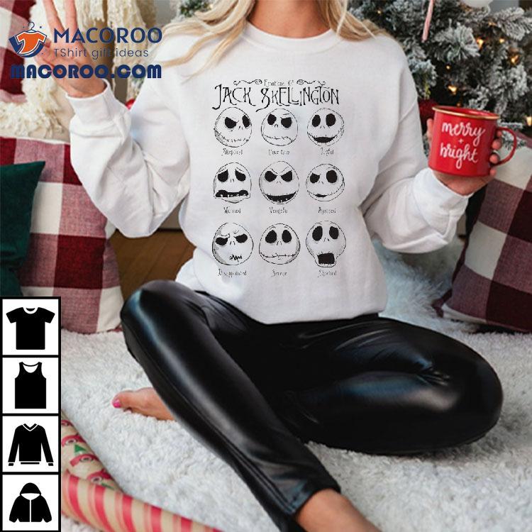 Painajainen Ennen Joulua Emotions Of Jack Skellington Shirt
