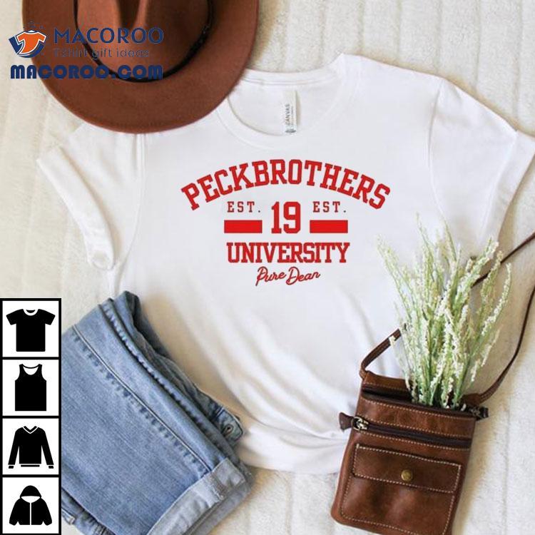 Peck Brothers Pure Dean University Est 19 Shirt