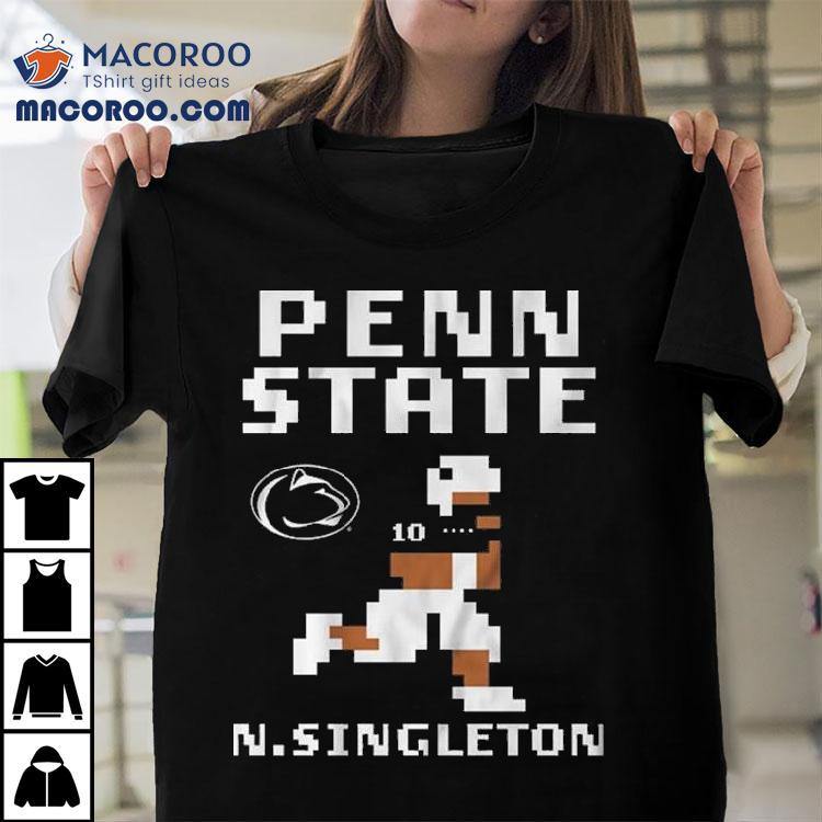 Penn State Football Nicholas Singleton Retro Baller Shirt