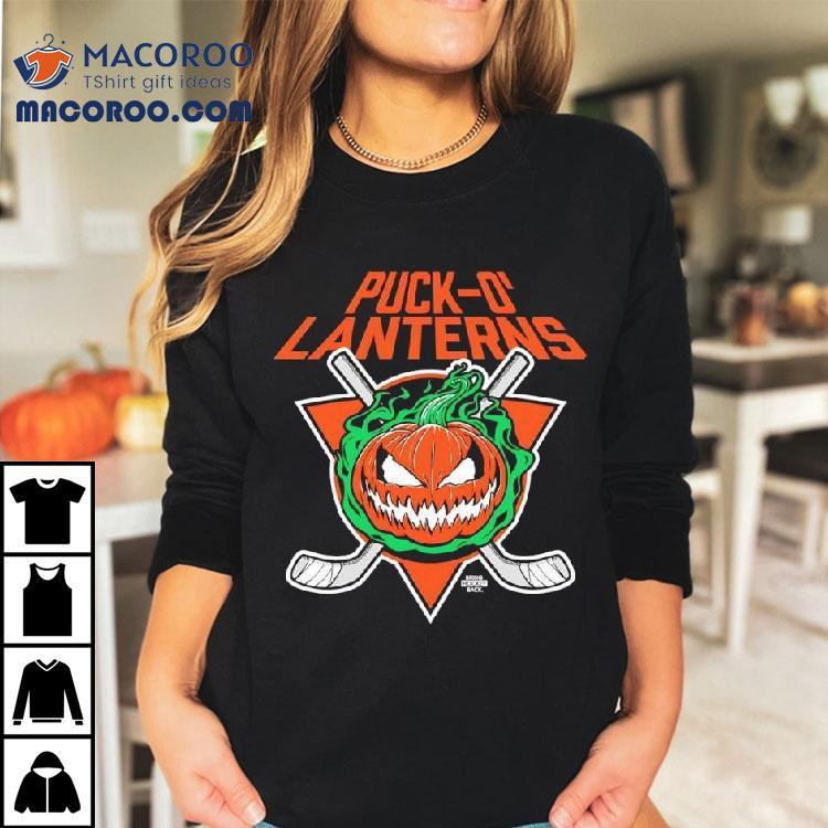 Puck O' Lanterns Bring Hockey Back Hockey Halloween Shirt