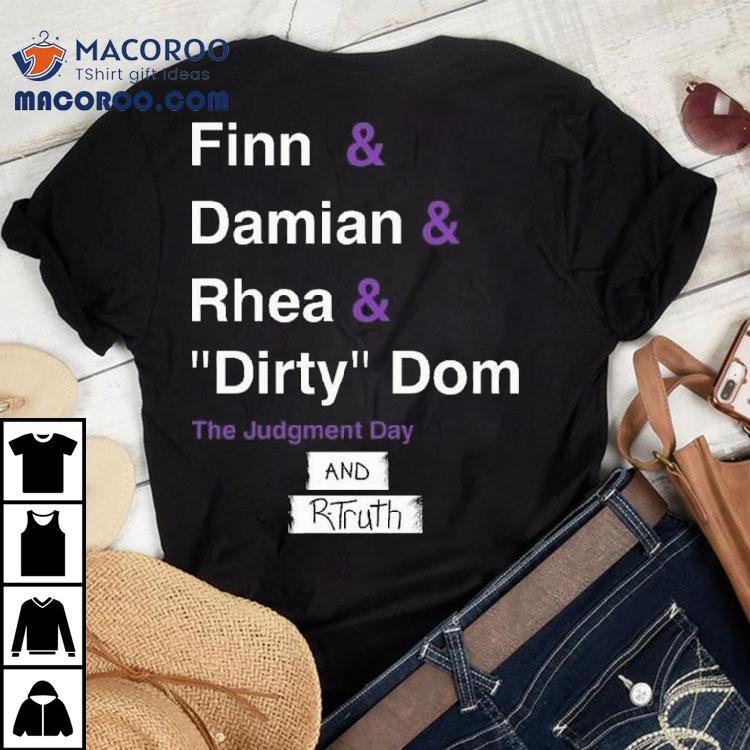Ron Killings Finn Damian Rhea Dirty Dom And Rtruth Shirt
