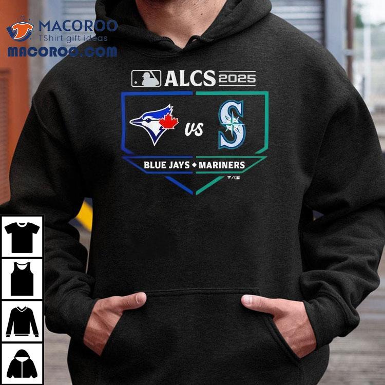 Seattle Mariners Vs Toronto Blue Jays 2025 Alcs Batter's Box Matchup Shirt