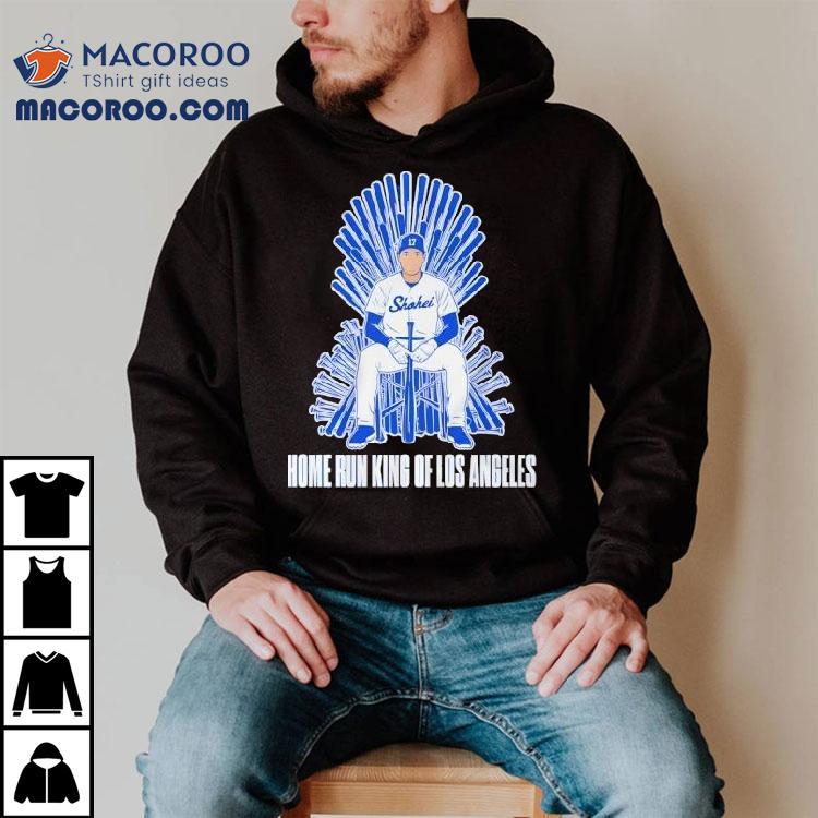 Shohei Ohtani Home Run King Of Los Angeles Dodgers Baseball Shirt