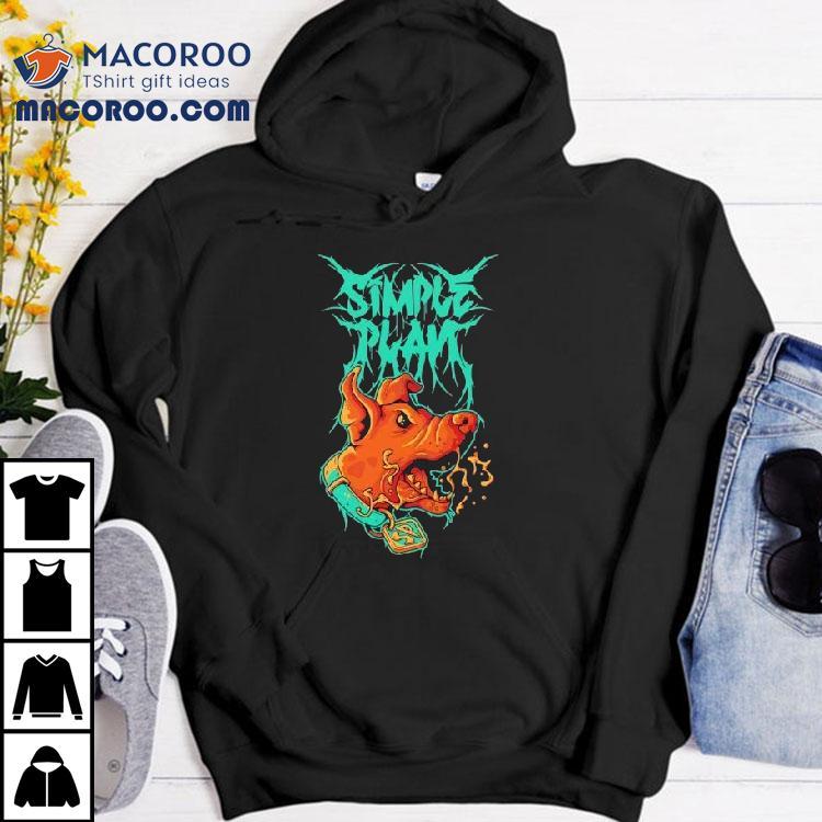 Simple Plan 2025 Halloween Spooky Metal Logo Shirt