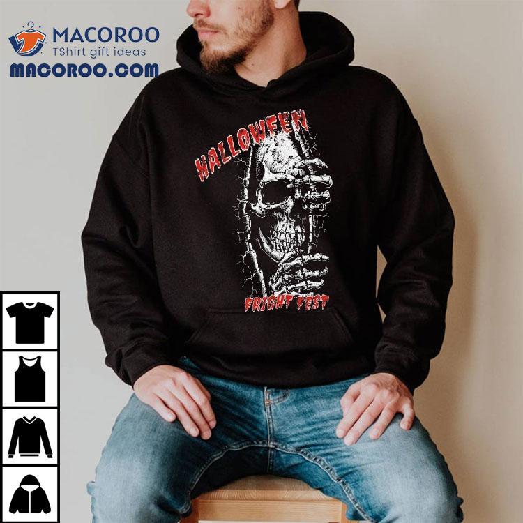 Skeleton Halloween Fright Fest Shirt