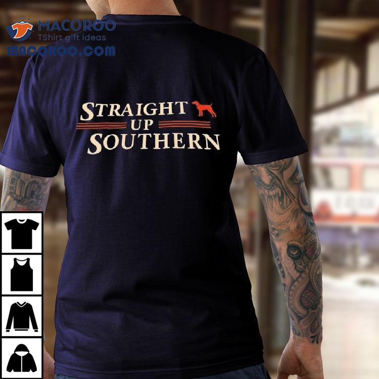 Straight Up Southern Patriotic Tourshirt