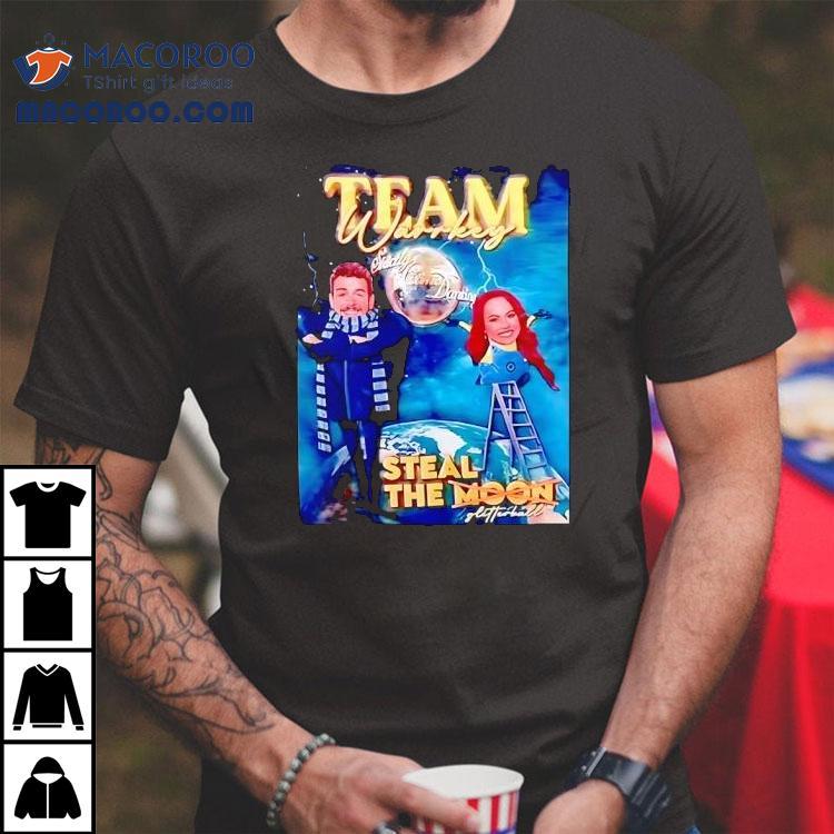 Team Jarrkey Steal The Moon Glitterball Shirt