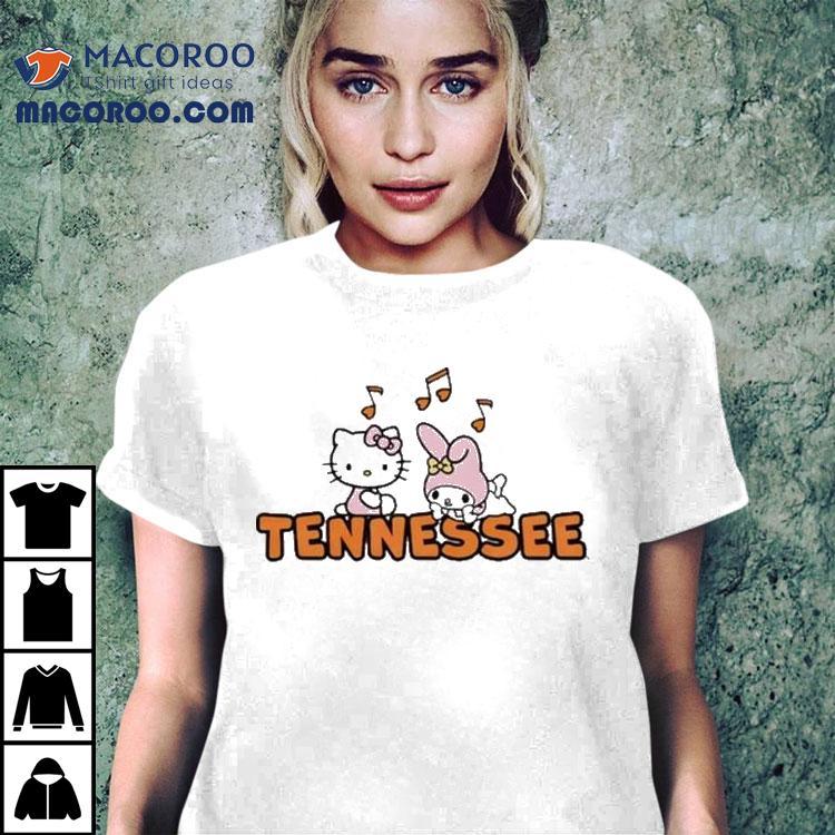 Tennessee Volunrs Hello Kitty My Melody Shirt