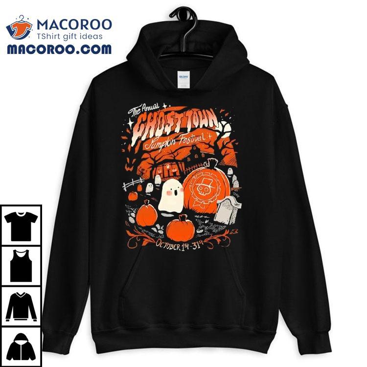 The Annual Ghost Town Pumpkin Festival Halloween Shirt