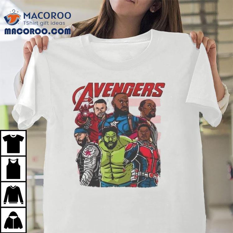 The Avengers Usa Basketball Team Olympics 2024 Shirt