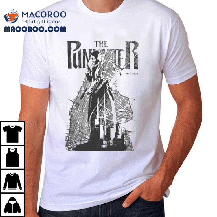 The Punisher Nyc Marvel 2025 Shirt