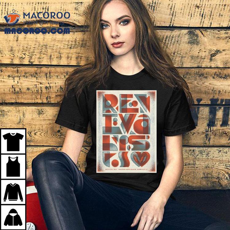 The Revivalists October 9 2025 Red Rocks In Morrison Co Shirt