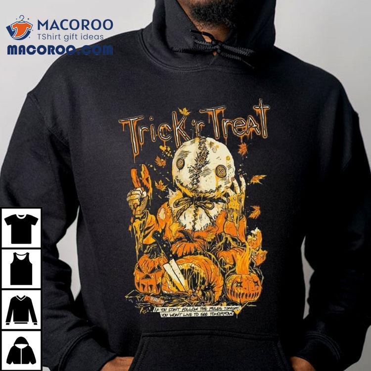 Trick R Treat Follow The Rules Halloween Shirt