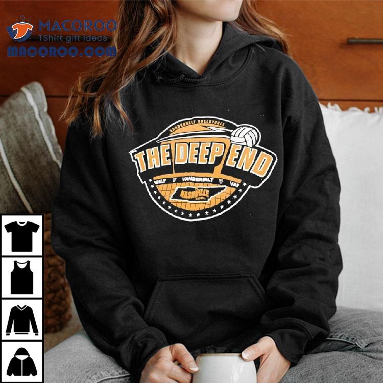 Vanderbilt Volleyball The Deep End Nashville Logo Shirt