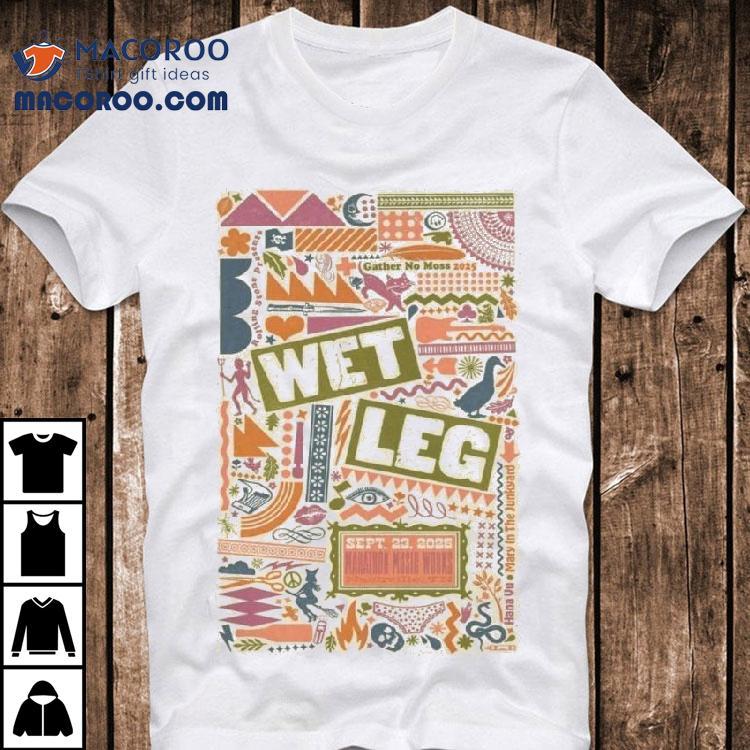 Wet Leg Marathon Music Works, Nashville, Tennessee Sep 23, 2025 Shirt