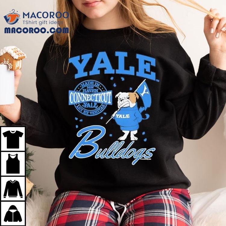 Yale University Made In New Haven Connecticut Handsome Dan Shirt