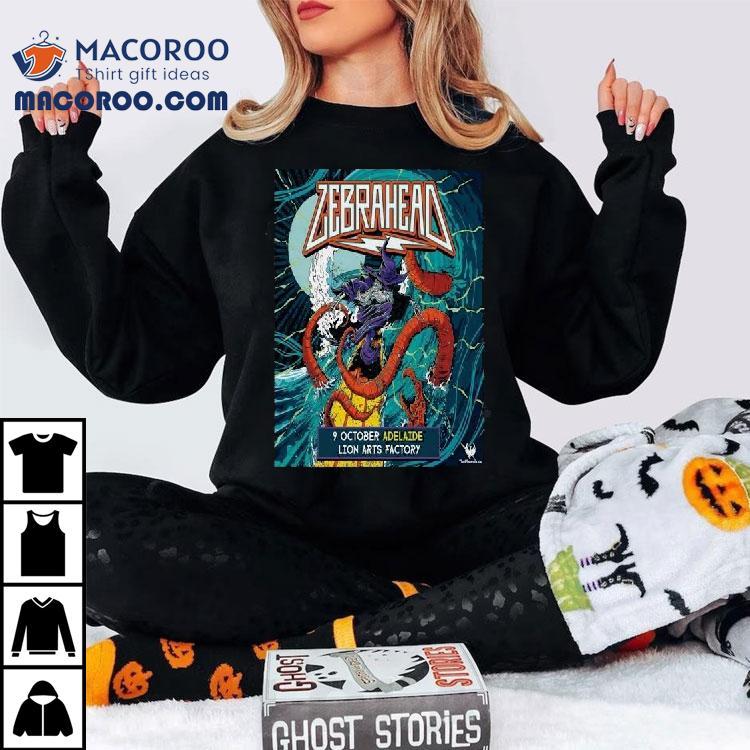 Zebrahead October 9 2025 Lion Arts Factory Show Shirt