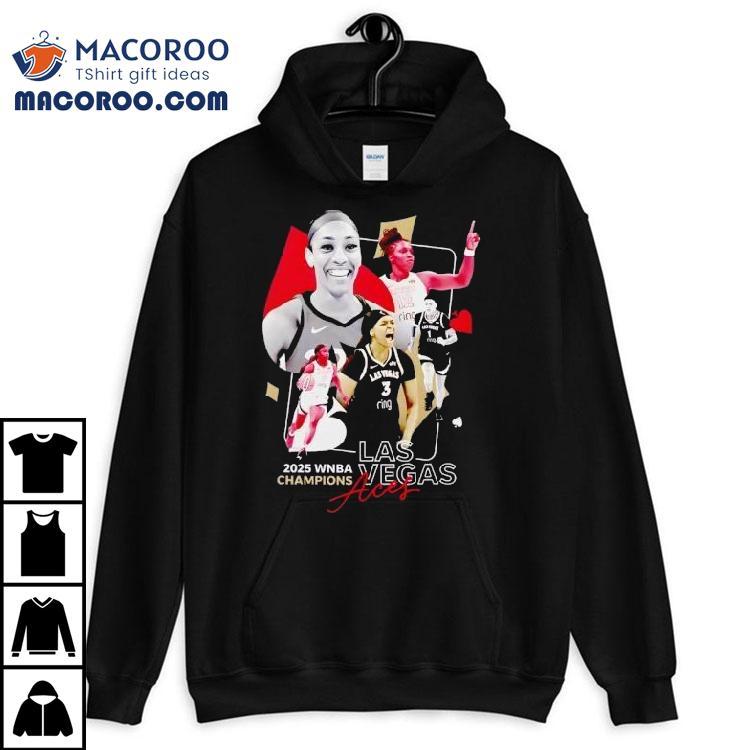 A’ja Wilson Las Vegas Aces 2025 Wnba Champions Shirt