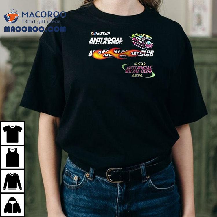 Anti Social Social Club X Nascar Racing Shirt