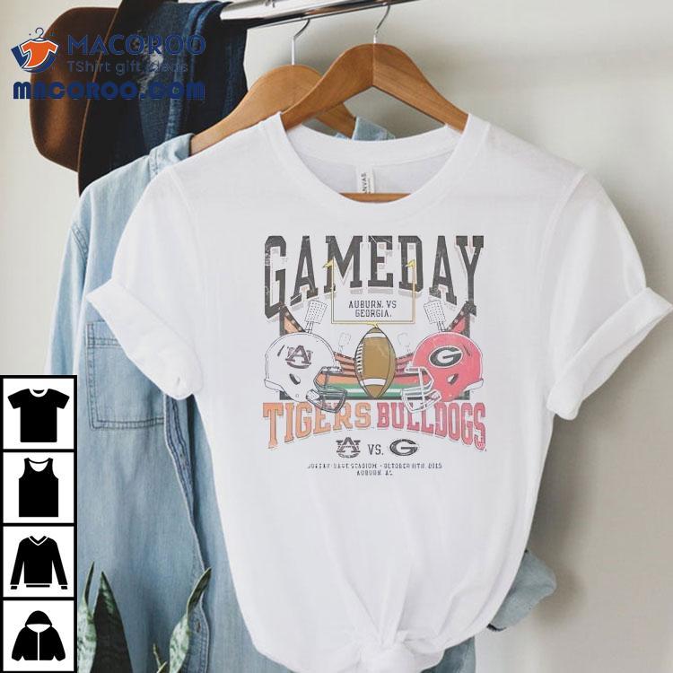 Auburn Tigers Vs Georgia Bulldogs Football 2025 Shirt