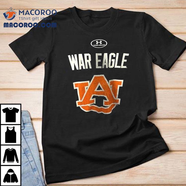 Auburn Tigers War Eagle Auburn Never 2 Yield Shirt