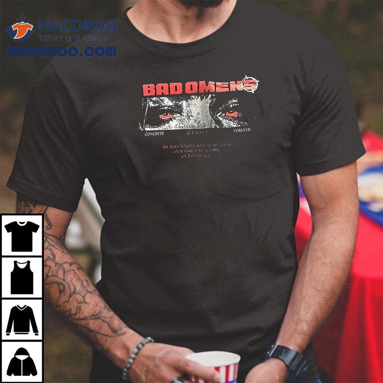 Bad Omens Concrete Forever We Tried To Love To Lose To Grieve Anime Girl Shirt