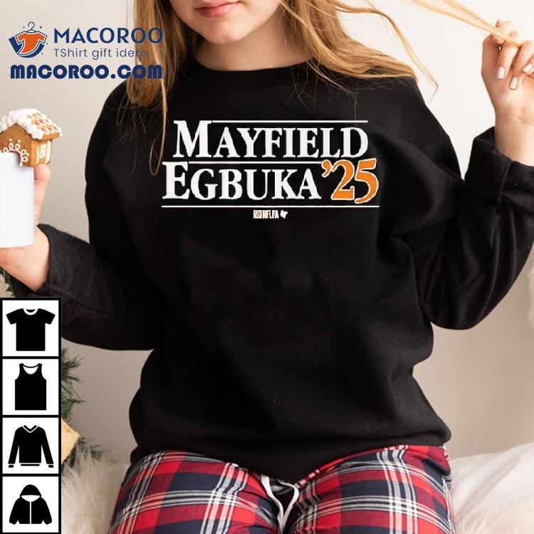 Baker Mayfield And Emeka Egbuka Tampa Bay Mayfield Egbuka '25 Shirt