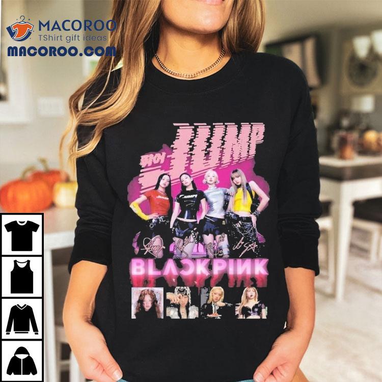 Blackpink Jump Signatures Shirt