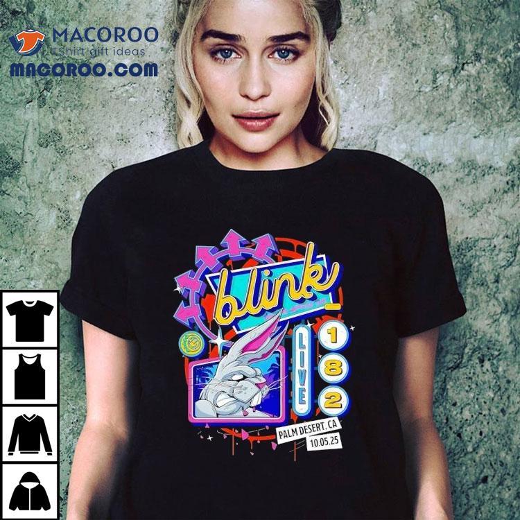 Blink-182 Palm Desert California 2025 Night 2 Venue Shirt