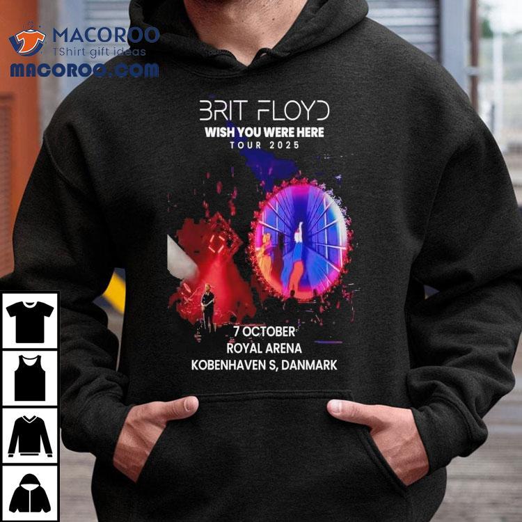 Brit Floyd Wish You Were Here Tour 2025 Royal Arena Kobenhavn Danmark Shirt