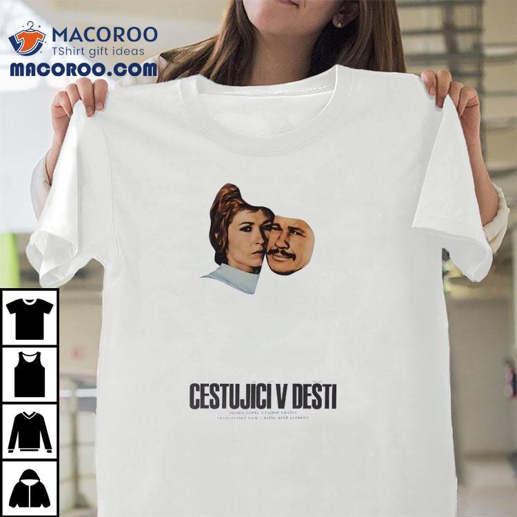 Cestujici V Desti Rider On The Rain Shirt