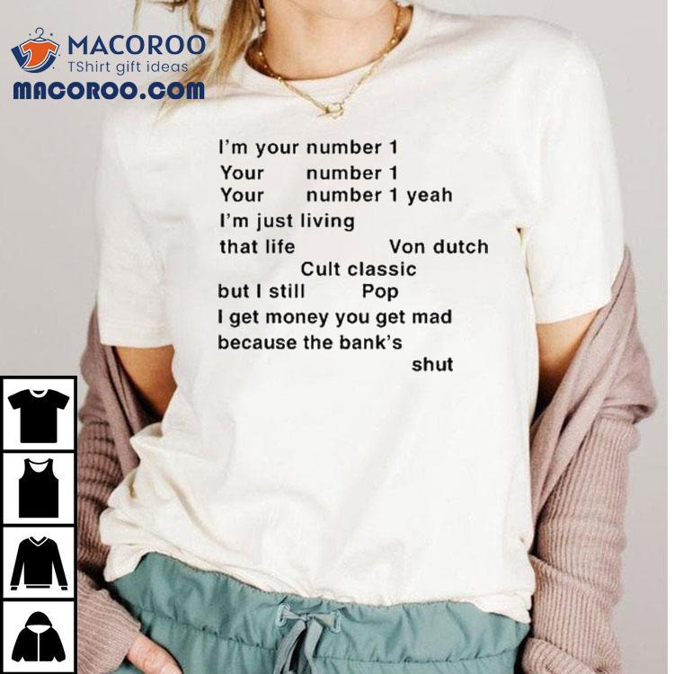 Charli Xcx Your Number 1 Von Dutch Pop Shut Shirts